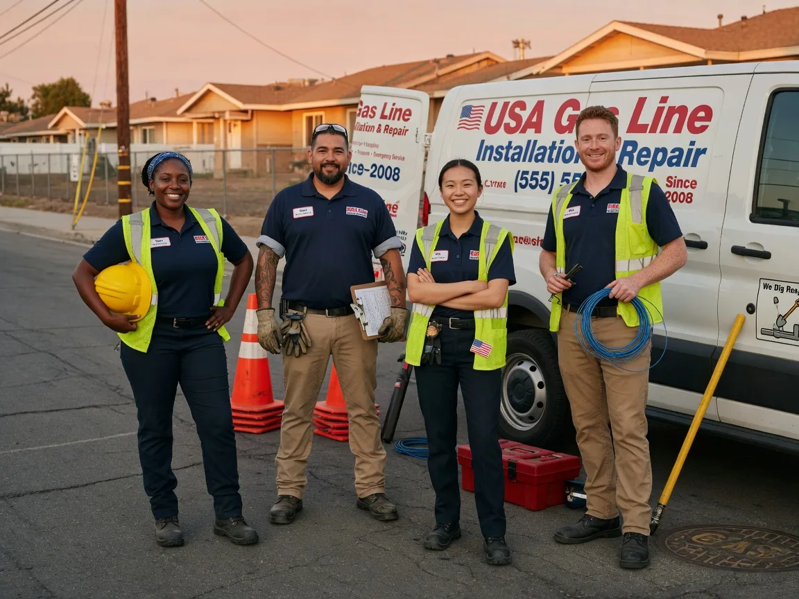 Gas Line Installation company in Roseville, OH